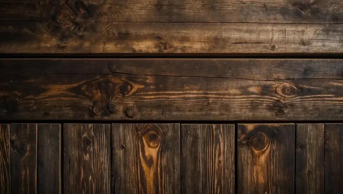 Ambiente externo com deck de madeira reciclada e vasos de barro artesanal