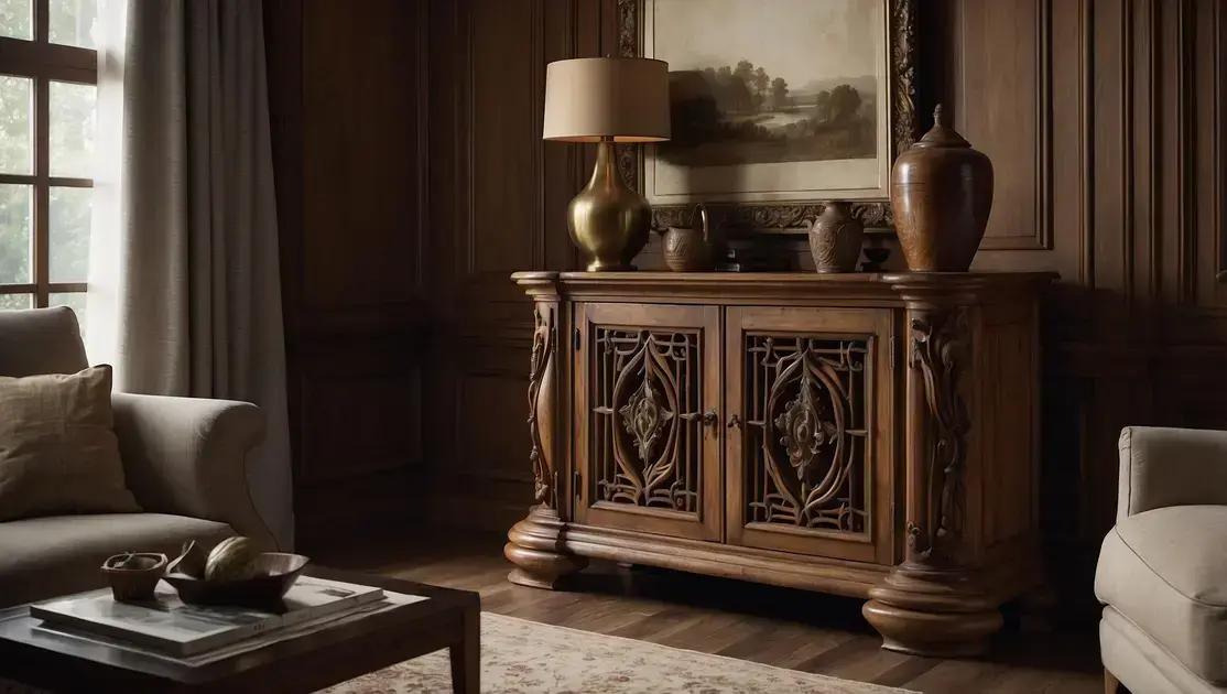 Aplicação de verniz fosco em armários antigos de madeira canela