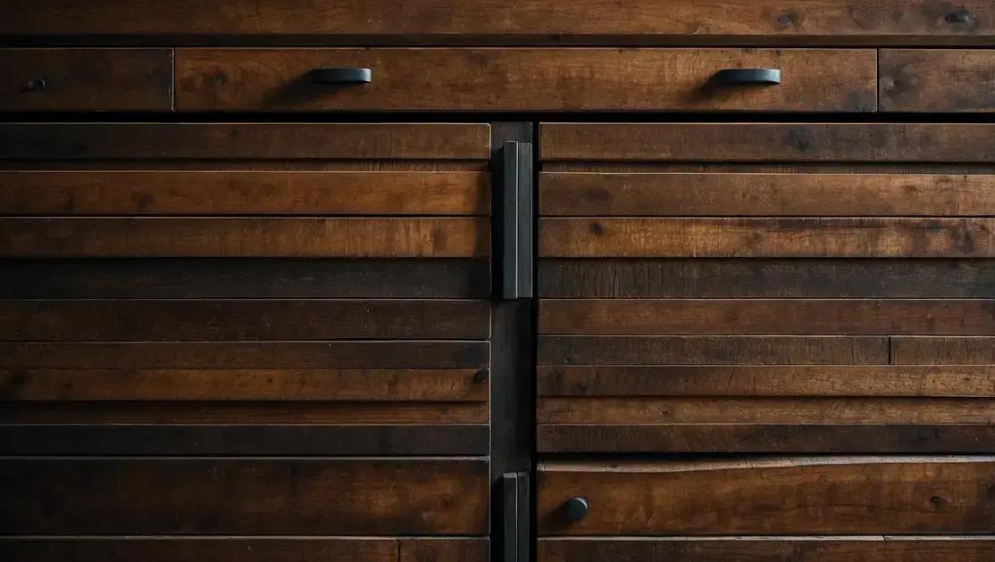 Como restaurar superfícies rachadas de mesas rústicas maciças