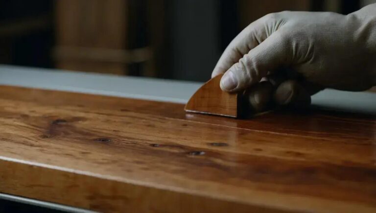 Decoração de sala pequena com móveis de madeira de demolição