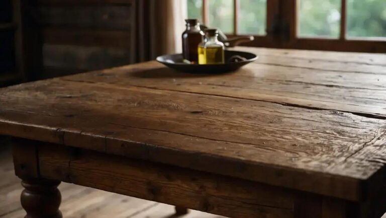 Rejuvenescimento de superfícies gastas com óleo de linhaça artesanal