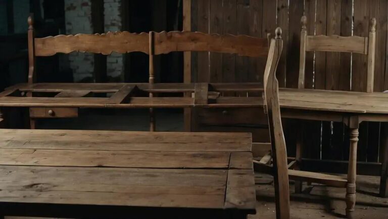 Remoção de verniz antigo de móveis rústicos com solvente natural