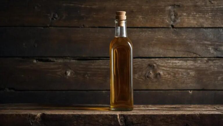 Varanda gourmet decorada com mesa rústica e iluminação amarela quente